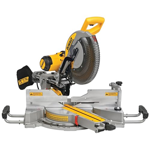 DEWALT Double Bevel Sliding Miter Saw, 12-inch