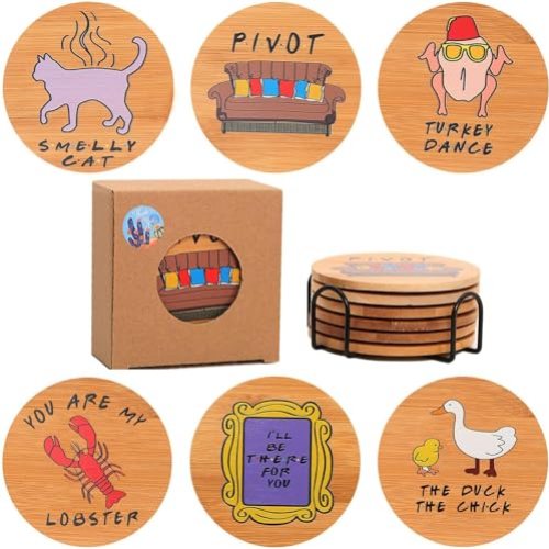 Friends TV Show Wooden Coasters