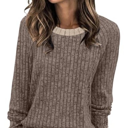 Fashion Must-Have Chocolate-Brown Sweater