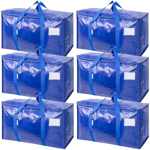 TICONN 6 Pack Extra Large Moving Bags