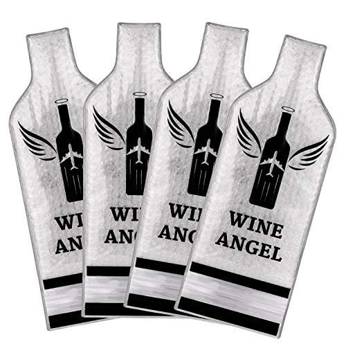 4 Set (8 pcs) Reusable Wine Bags for Travel