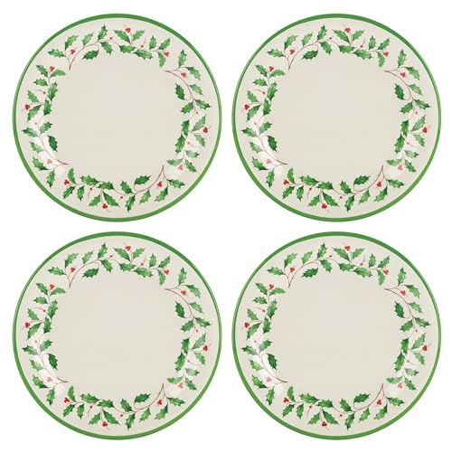 Lenox Holiday 4-Piece Melamine Plate Set