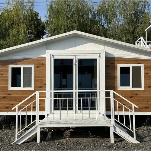 Modern Modular Log Cabin