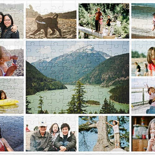 Photo Gallery Border Puzzle