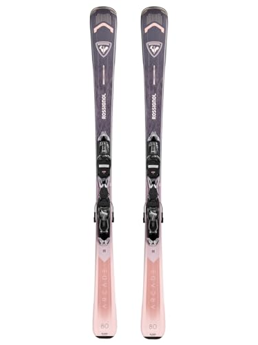 Rossignol Arcade W 80° Xpress – Womens Downhill Skis with Bindings