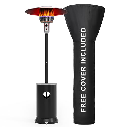 PAMAPIC 48000 BTU Patio Heater with cover