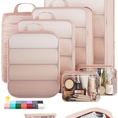 Veken 9/11 Set Compression Packing Cubes for Travel Essentials