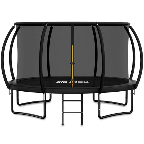 Gigu 14ft Home Trampoline – T-Socket Reinforced Frame