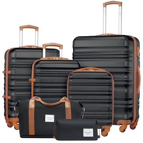 LONG VACATION 6 Piece Luggage Set