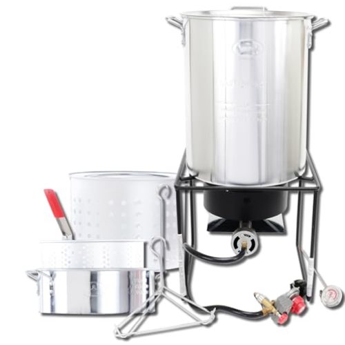 King Kooker Propane Outdoor Fry Boil Package with 2 Pots