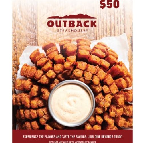 Outback Steakhouse Restaurant Gift Card $50