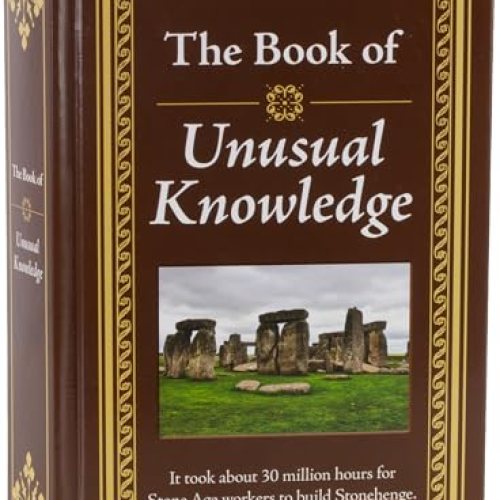 The Book of Unusual Knowledge: Fascinating Facts & Information | Hardcover Gift for Trivia Buffs, Curious Minds