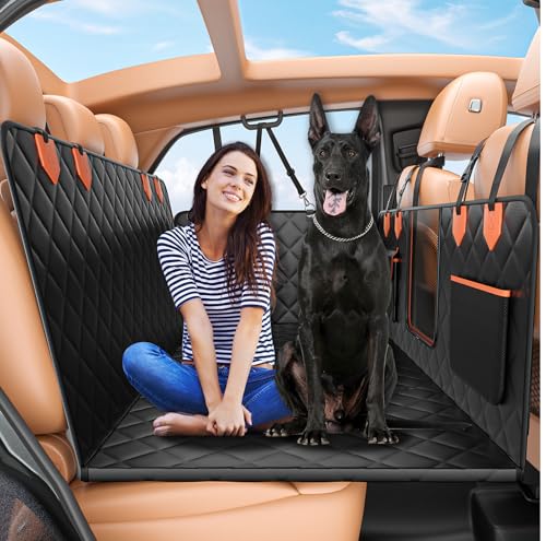 Dog Seat Cover, Hard Bottom Back Seat Extender; coupon