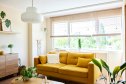 Sofa in living room at home