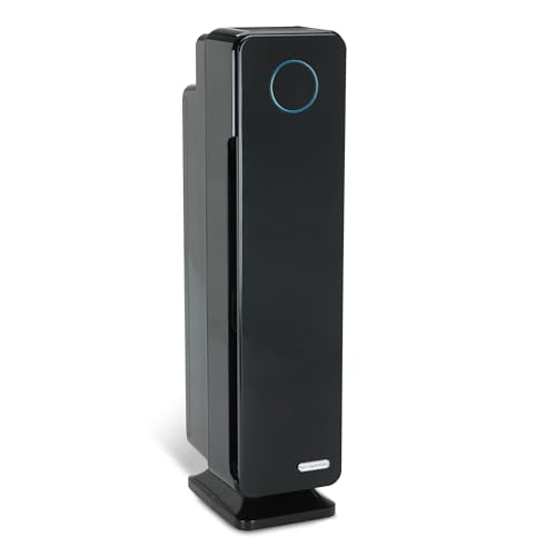 GermGuardian Air Purifier for Home with HEPA Pure Filter, for Wildfire Smoke, Pet Dander, Pollen, Odors, Large Rooms Up To 870 Sq. Ft.