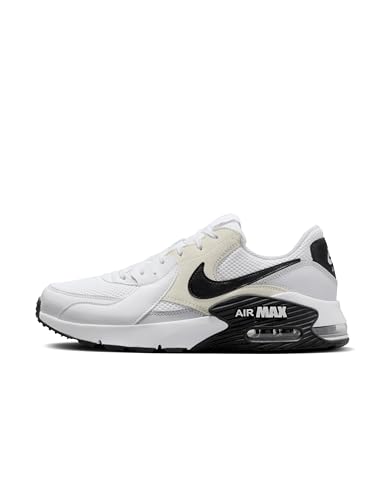 Nike Men’s Air Max Excee Shoes, White/Black-Pure Platinum