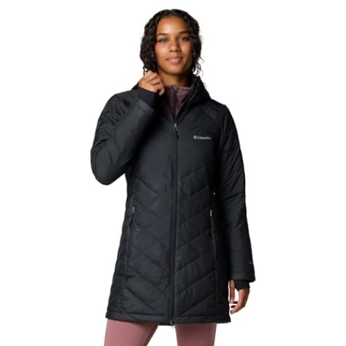 Columbia Womens Heavenly Long Hooded Puffer Jacket