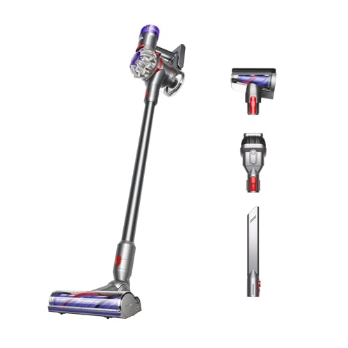 Dyson V8 Cordless Vacuum, Cleans Hard Floors and Carpets, Detangles, Converts to Handheld