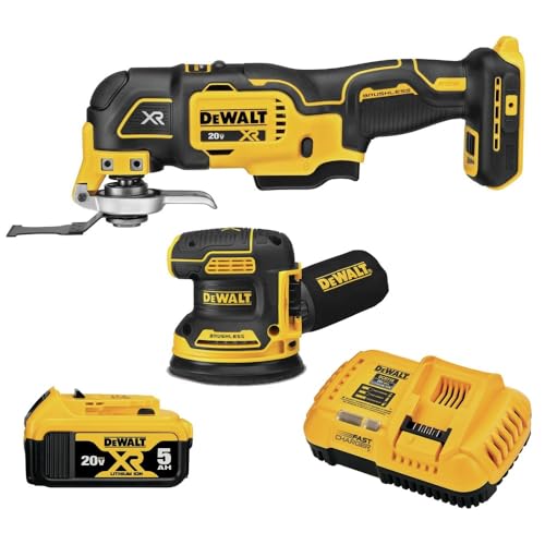 DEWALT 20V MAX Orbital Sander and Oscillating Tool, Cordless