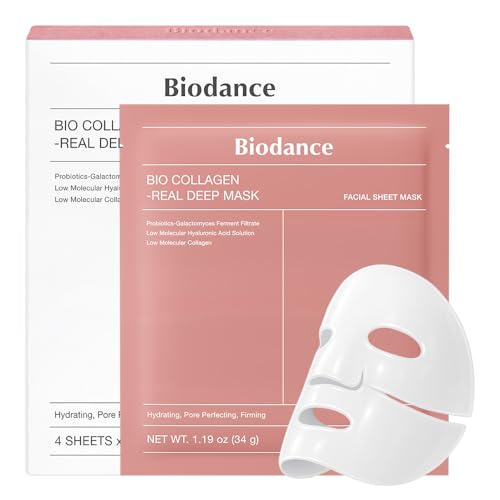 BIODANCE Bio-Collagen Real Deep Mask, Hydrating Overnight Hydrogel Mask