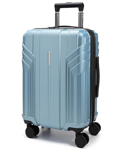 BAGSMART Expandable Carry On Luggage with Spinner Wheels