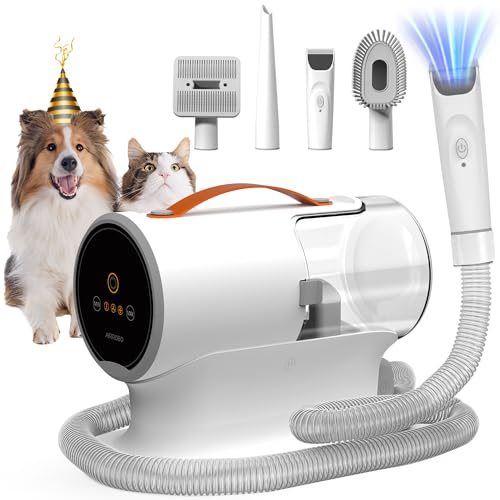 AIRROBO Dog Pet Grooming Vacuum Kit