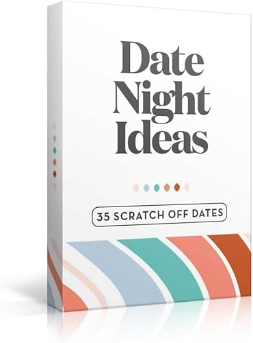 Romantic & Fun Scratch Off Date Night Ideas Card Game, Perfect Valentines Day Gift
