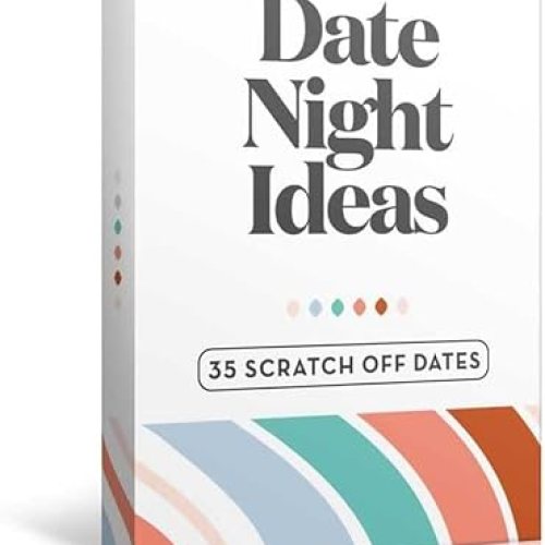 Romantic & Fun Scratch Off Date Night Ideas Card Game, Perfect Valentines Day Gift