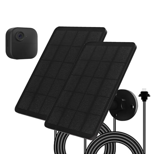 Solar Panel for Blink Camera Outdoor, Solar Panel 4W Compatible with Blink Outdoor 4 (4th Gen) Camera