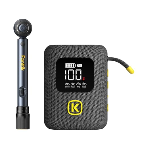 Fanttik WB10 Nova 1/4 Inch Drive Click Torque Wrench and X8 Ace Bike Pump