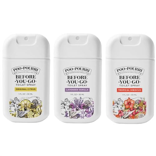 Poo-Pourri Before-You-Go Pocket Toilet Spray, Travel Essentials