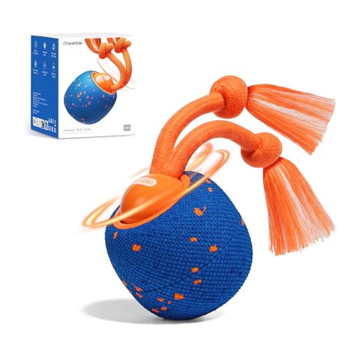 Cheerble Smart Interactive Dog Toy, Wicked Ball Rolly, Automatic Moving, Bouncing, Rotating