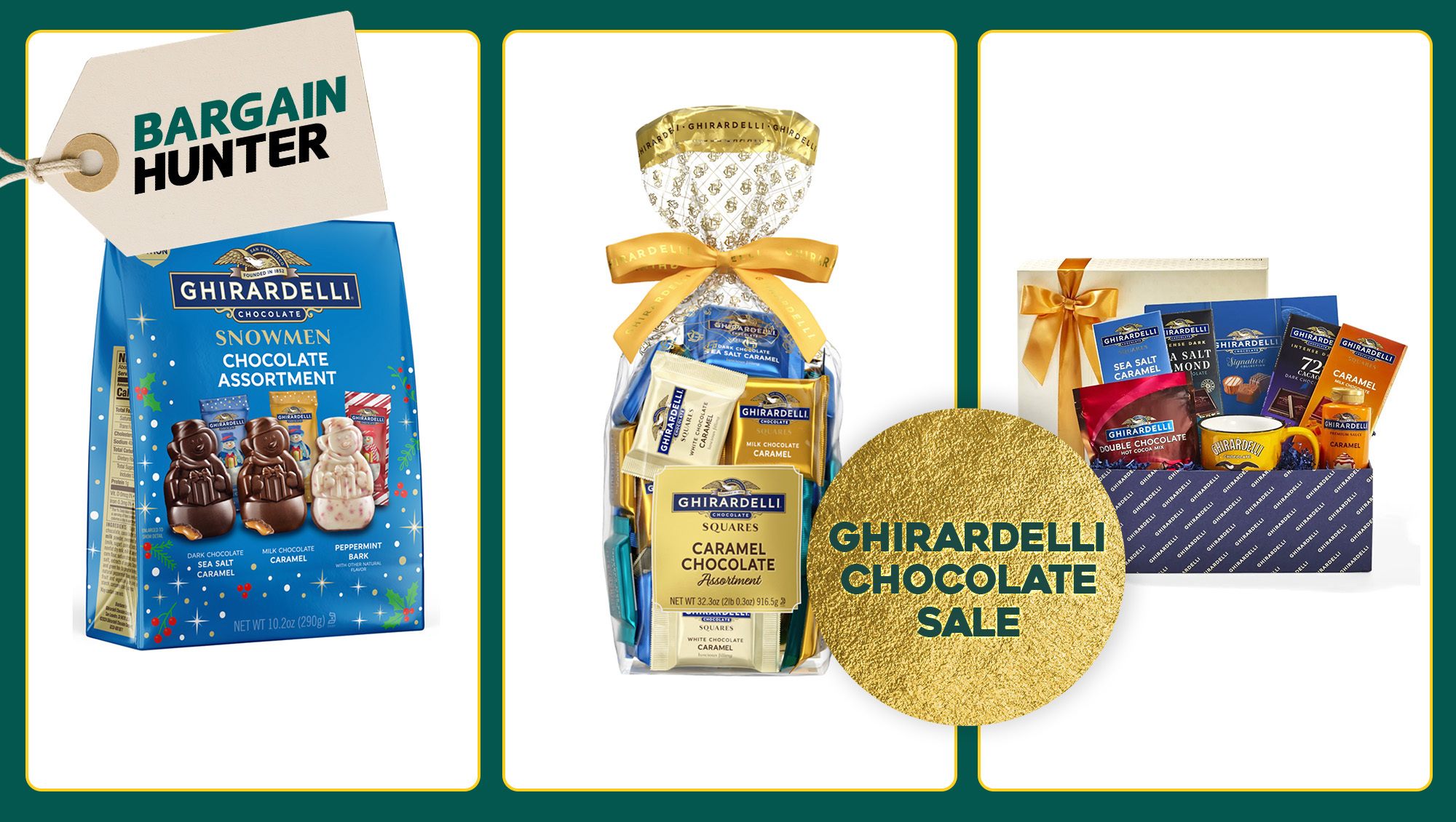 Bereiten Sie sich mit bis zu 50 % Rabatt auf Ghirardelli-Schokolade auf ...