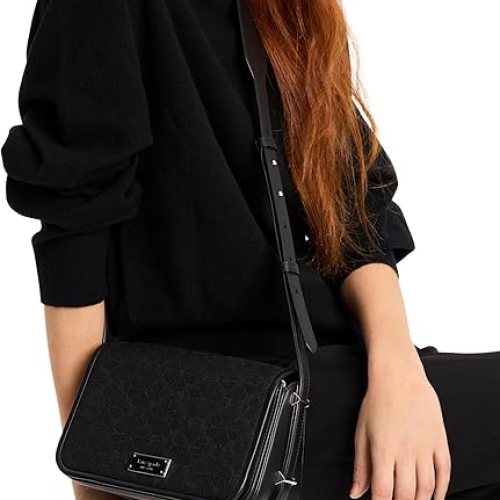 kate spade new york Spade Flower Jacquard Small Flap Crossbody