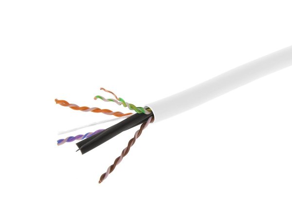 Monoprice Bulk Ethernet Cable UL, Solid Pure Bare Copper, Pull Box, 1000ft