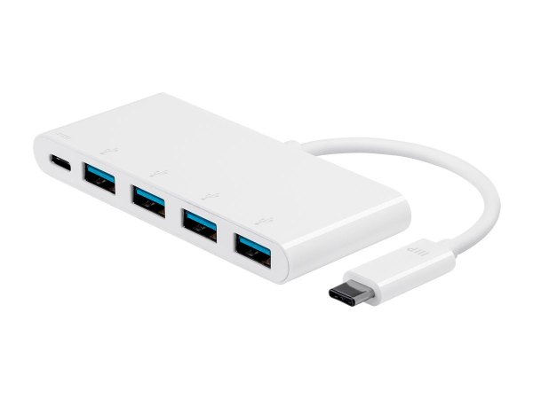 Monoprice Select Series USB-C to 4x USB-A 3.0 and USB-C (F) Adapter