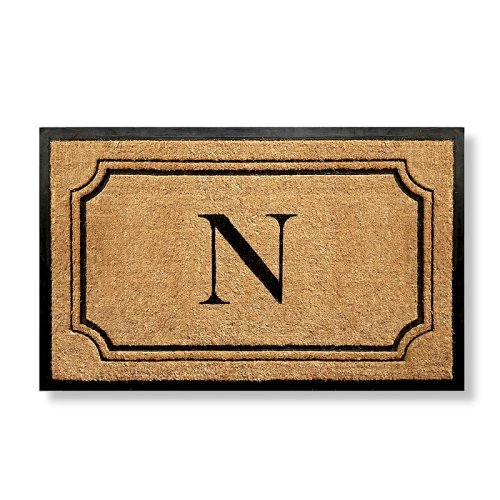 Monogrammed Door Mat 30 x 48, Frontgate
