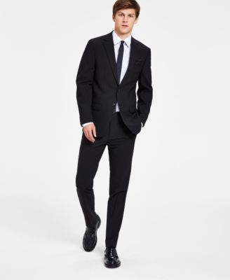 Bar Iii Mens Solid Skinny Fit Wrinkle Resistant Suit Separates Created For Macys Close Out