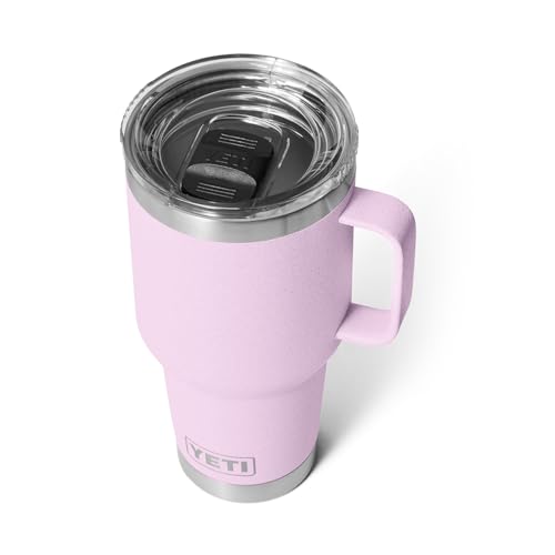 YETI Rambler 30 oz Travel Mug with Stronghold Lid, Cherry Blossom