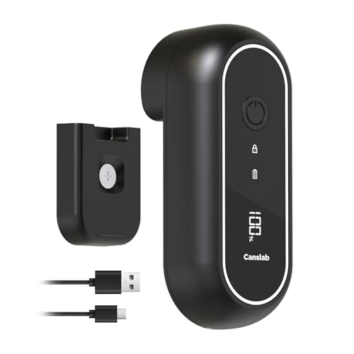 Canslab Turbo Rechargeable Can Opener – Professional Grade Blade, USB-C Charging