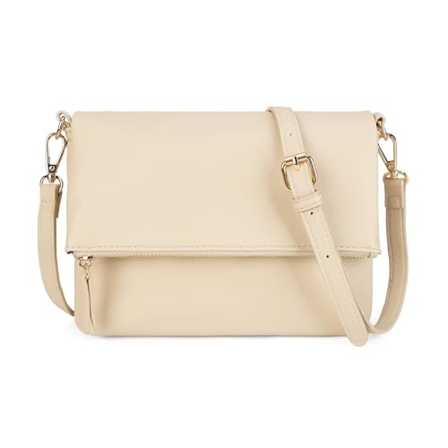 Gladdon Small Crossbody bags for Women Cross body Purse Shoulder Bag Apricot I
