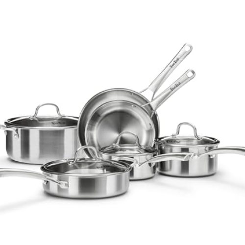 Stainless Steel Cookware Set ,10 Pcs