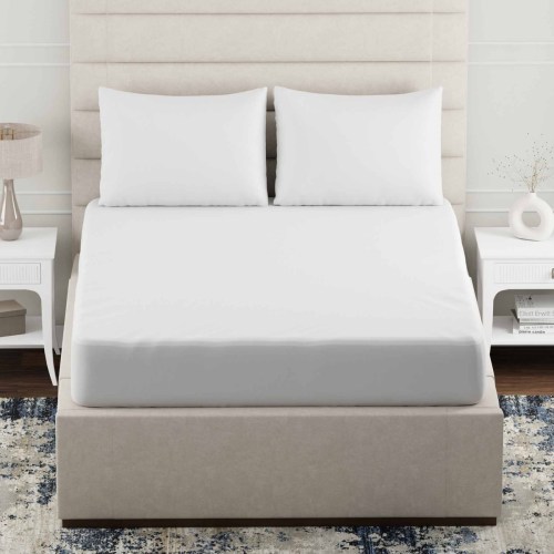 Arm & Hammer 15 Travel Sleep Sack Mattress Protector, One Size – White
