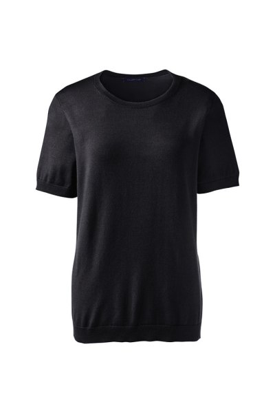 Womens Short Sleeve Performance Sweater Lands End