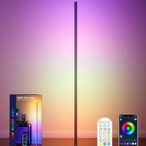 Corner Floor Lamp,RGB LED Corner Lamp