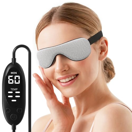 Heated Eye Mask – Warm Compress for Dry Eyes