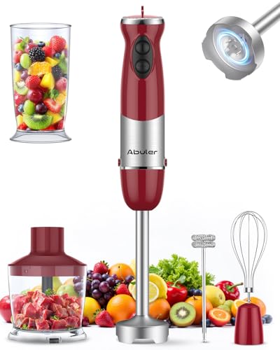 Immersion Blender Handheld 5 in 1 with 12 Speed