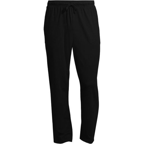 Mens Knit Jersey Sleep Pants – Lands End – Blue – XL