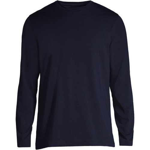 Mens Short Sleeve Cotton Supima Polo Shirt Lands End