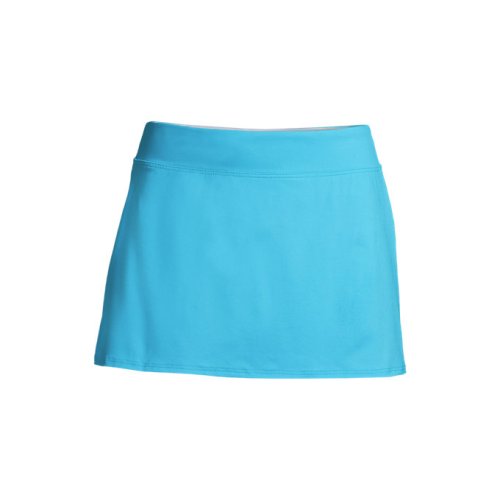 Womens Swim Skirt Swim Bottoms Lands End Blue